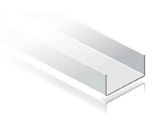 Metal U Track 70mm Flange (Extra Deep)